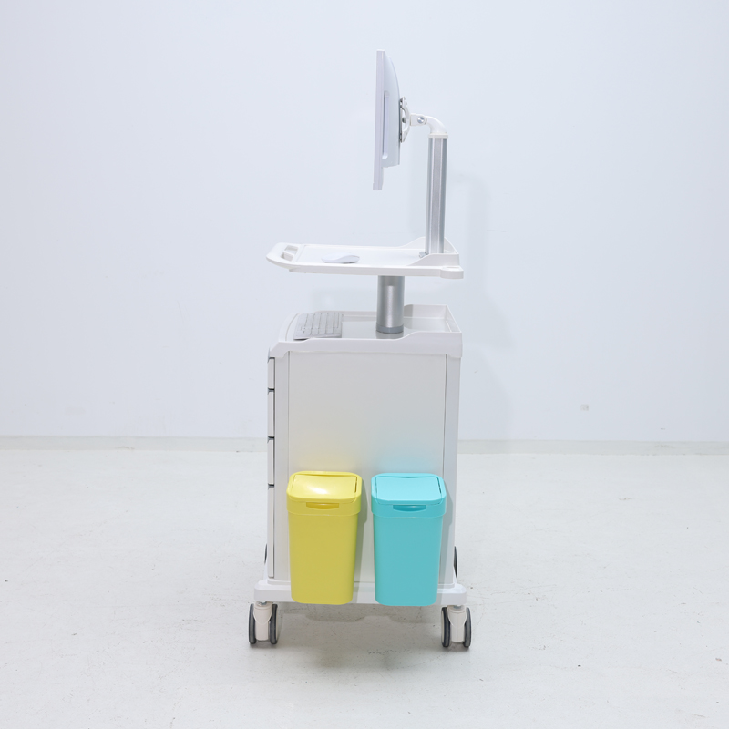 medical cart computer workstation