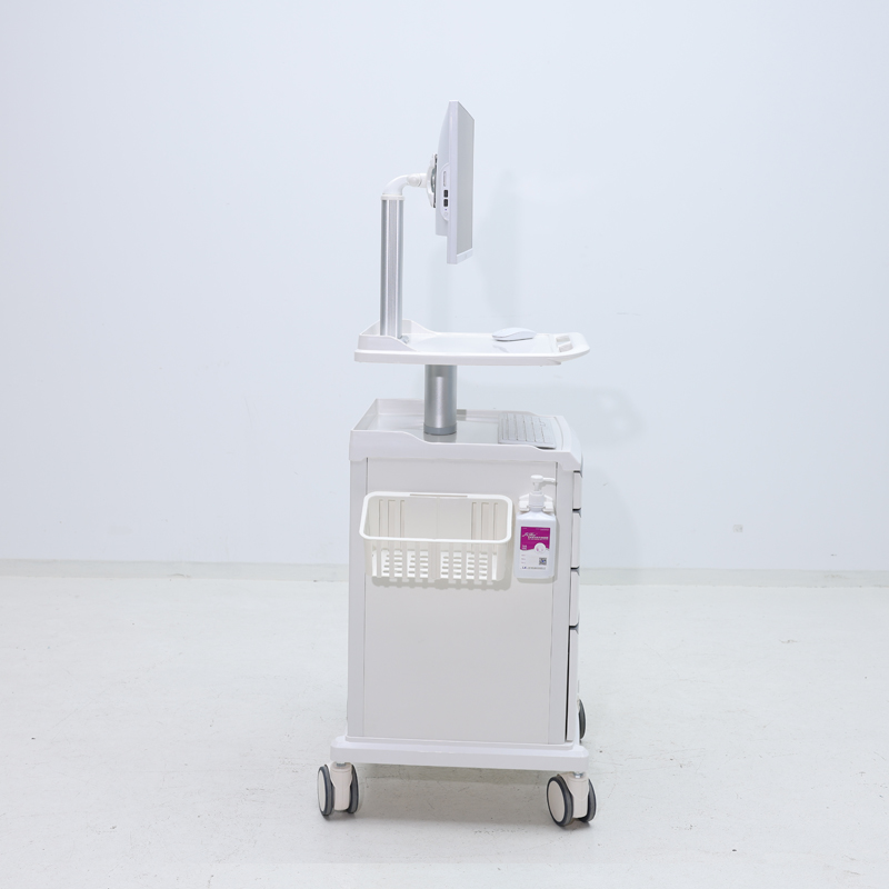 medical cart computer workstation