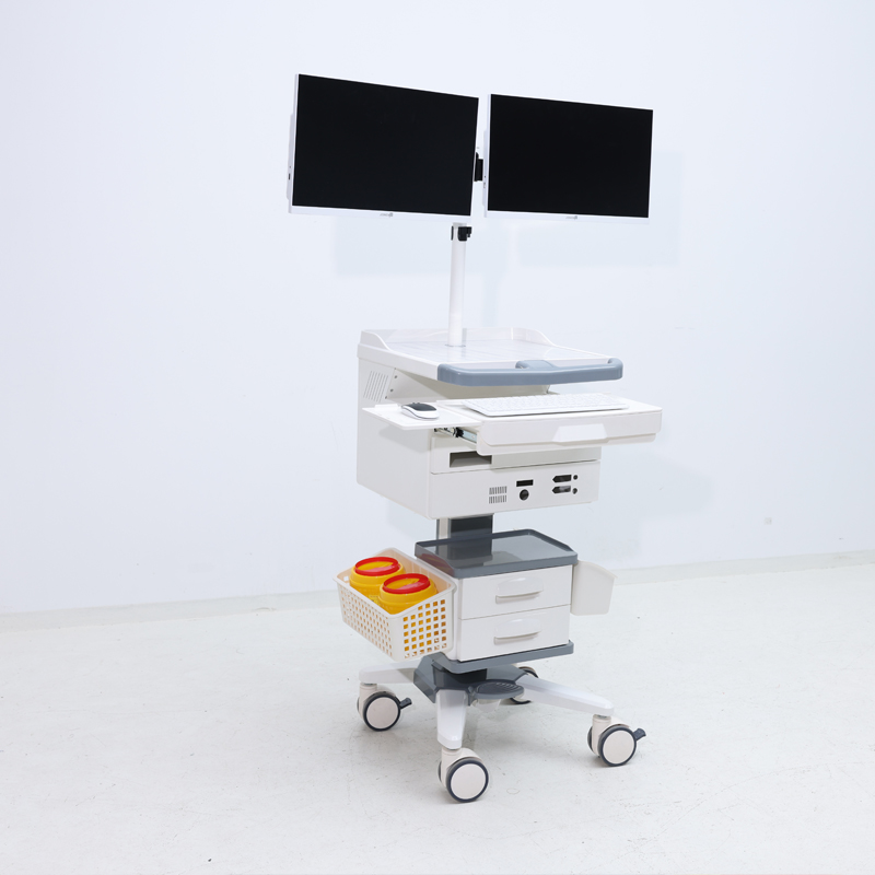 medical computer trolley