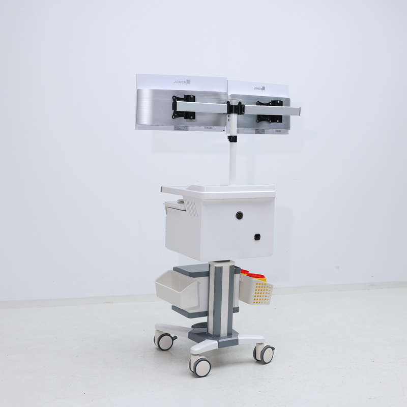 medical computer trolley